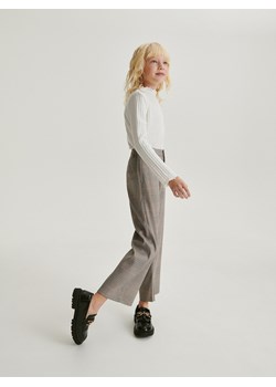 Reserved - Spodnie w kratę - wielobarwny ze sklepu Reserved w kategorii Spodnie dziewczęce - zdjęcie 166587138