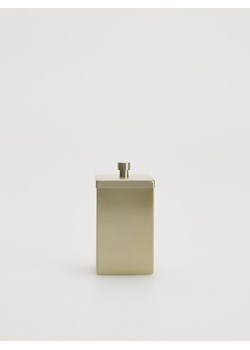 Reserved - Metalowy pojemnik do przechowywania - złoty ze sklepu Reserved w kategorii Akcesoria łazienkowe - zdjęcie 166587165