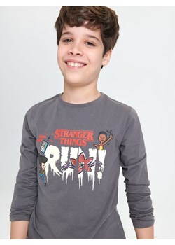 Sinsay - Koszulka Stranger Things - szary ze sklepu Sinsay w kategorii T-shirty chłopięce - zdjęcie 166589739