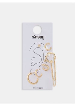 Sinsay - Kolczyki 7 pack - złoty ze sklepu Sinsay w kategorii Kolczyki - zdjęcie 166589939