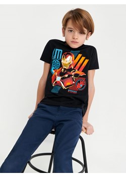 Sinsay - Koszulka Iron Man - czarny ze sklepu Sinsay w kategorii T-shirty chłopięce - zdjęcie 166590017
