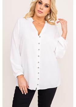 Biała Koszula KERI ze sklepu TONO w kategorii Koszule damskie - zdjęcie 166597606