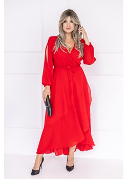 Czerwona Sukienka maxi NOTINA ze sklepu TONO w kategorii Sukienki - zdjęcie 166598288
