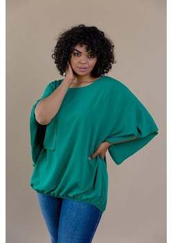 Zielona Bluzka ETERNAL ze sklepu TONO w kategorii Bluzki damskie - zdjęcie 166603335