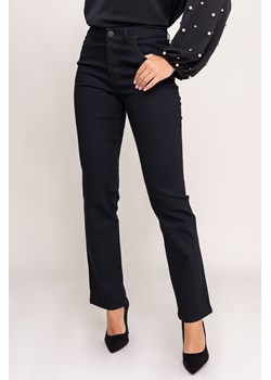 Czarne Spodnie Jeansowe NEVY ze sklepu TONO w kategorii Jeansy damskie - zdjęcie 166603419
