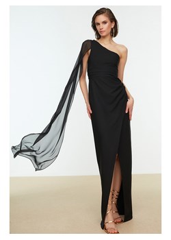 trendyol Sukienka w kolorze czarnym ze sklepu Limango Polska w kategorii Sukienki - zdjęcie 166604566