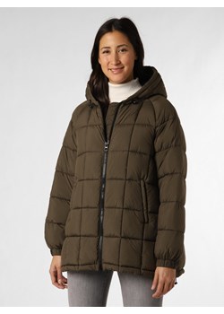 Marie Lund Damska kurtka pikowana Kobiety Sztuczne włókno oliwkowy jednolity ze sklepu vangraaf w kategorii Kurtki damskie - zdjęcie 166604849