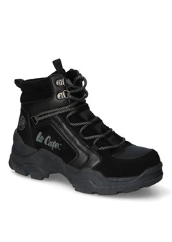 Trekkingi Lee Cooper LCJ-22-31-1441L Czarne ze sklepu Arturo-obuwie w kategorii Workery damskie - zdjęcie 166605518