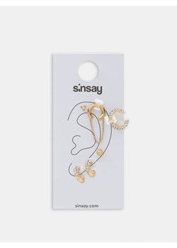 Sinsay - Kolczyki 6 pack - złoty ze sklepu Sinsay w kategorii Kolczyki - zdjęcie 166612838