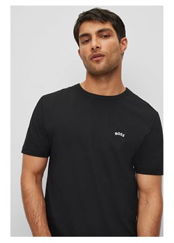 Hugo Boss Koszulka w kolorze czarnym ze sklepu Limango Polska w kategorii T-shirty męskie - zdjęcie 166615867