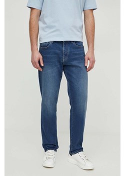 Armani Exchange jeansy męskie kolor niebieski 8NZJ13 Z3SHZ NOS ze sklepu ANSWEAR.com w kategorii Jeansy męskie - zdjęcie 166616377