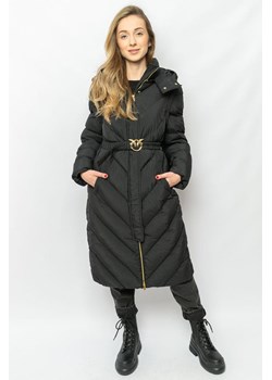 kurtka damska  pinko 101601 a11m czarny regular fit ze sklepu Royal Shop w kategorii Kurtki damskie - zdjęcie 166616629