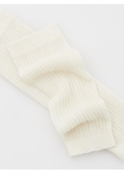 Reserved - Ocieplacze na nogi z alpaką - biały ze sklepu Reserved w kategorii Bielizna damska - zdjęcie 166622006