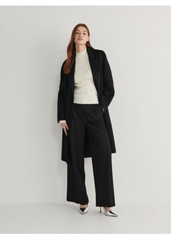 Reserved - Spodnie z szerokimi nogawkami - czarny ze sklepu Reserved w kategorii Spodnie damskie - zdjęcie 166622988