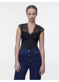 Pieces Body Tatianna 17114311 Czarny Slim Fit ze sklepu MODIVO w kategorii Bluzki damskie - zdjęcie 166623946