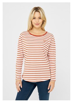 Derbe Koszulka w kolorze biało-pomarańczowym ze sklepu Limango Polska w kategorii Bluzki damskie - zdjęcie 166626719
