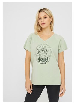 Derbe Koszulka w kolorze jasnozielonym ze sklepu Limango Polska w kategorii Bluzki damskie - zdjęcie 166626739