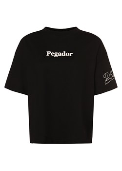 PEGADOR T-shirt damski Kobiety Bawełna czarny nadruk ze sklepu vangraaf w kategorii Bluzki damskie - zdjęcie 166631985