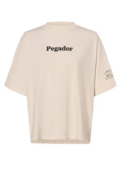 PEGADOR T-shirt damski Kobiety Bawełna piaskowy nadruk ze sklepu vangraaf w kategorii Bluzki damskie - zdjęcie 166631986