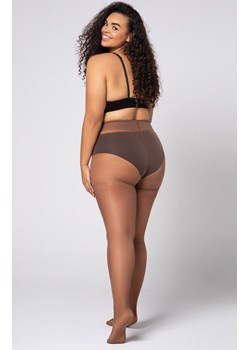 Gładkie rajstopy plus size damskie Charlotte 20 DEN, Kolor czarny (onyx), Rozmiar 5, Mona Queen Size ze sklepu Primodo w kategorii Rajstopy - zdjęcie 166634179