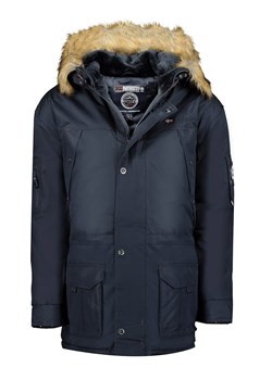 Geographical Norway Parka &quot;Abiosaured&quot; w kolorze granatowym ze sklepu Limango Polska w kategorii Parki męskie - zdjęcie 166635676