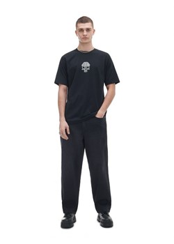 Cropp - Czarna koszulka z czaszką - czarny ze sklepu Cropp w kategorii T-shirty męskie - zdjęcie 166639389