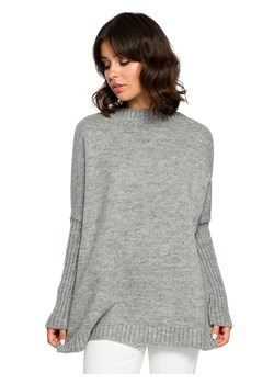 Be Wear Sweter w kolorze szarym ze sklepu Limango Polska w kategorii Swetry damskie - zdjęcie 166642706