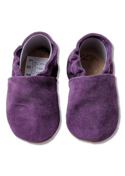 Hobea Skórzane buty w kolorze fioletowym do raczkowania ze sklepu Limango Polska w kategorii Buciki niemowlęce - zdjęcie 166642747