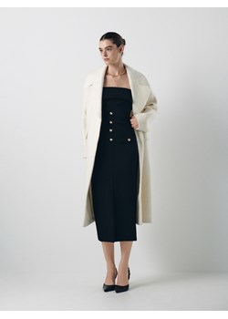 Reserved - Sukienka z odkrytymi ramioami - czarny ze sklepu Reserved w kategorii Sukienki - zdjęcie 166645345
