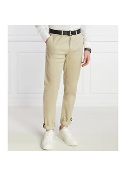 Calvin Klein Spodnie chino + pasek MODERN TWILL | Slim Fit ze sklepu Gomez Fashion Store w kategorii Spodnie męskie - zdjęcie 166647147