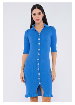 GIORGIO DI MARE Sukienka w kolorze błękitnym ze sklepu Limango Polska w kategorii Sukienki - zdjęcie 166648208
