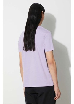 Alpha Industries t-shirt bawełniany kolor fioletowy z nadrukiem ze sklepu PRM w kategorii T-shirty męskie - zdjęcie 166652727