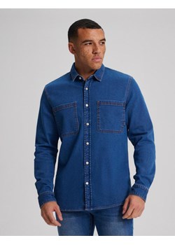 Koszula HAROL Granat L ze sklepu Diverse w kategorii Koszule męskie - zdjęcie 166653306
