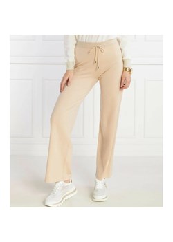 Liu Jo Sport Spodnie dzianinowe | Regular Fit ze sklepu Gomez Fashion Store w kategorii Spodnie damskie - zdjęcie 166654729