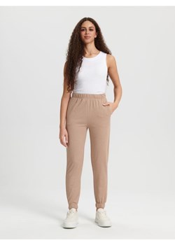 Sinsay - Spodnie dresowe - beżowy ze sklepu Sinsay w kategorii Spodnie damskie - zdjęcie 166660899