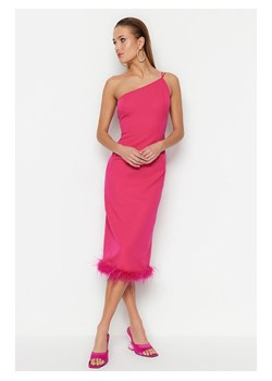 trendyol Sukienka w kolorze różowym ze sklepu Limango Polska w kategorii Sukienki - zdjęcie 166666228