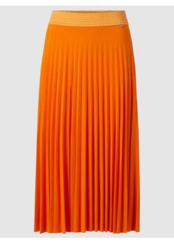 Rich &amp; Royal Spódnica plisowana w kolorze pomarańczowym ze sklepu Limango Polska w kategorii Spódnice - zdjęcie 166666337