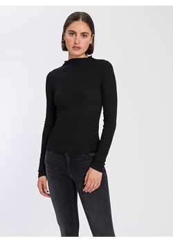 Cross Jeans Koszulka w kolorze czarnym ze sklepu Limango Polska w kategorii Bluzki damskie - zdjęcie 166666635