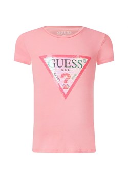 Guess T-shirt | Regular Fit ze sklepu Gomez Fashion Store w kategorii Bluzki dziewczęce - zdjęcie 166669585