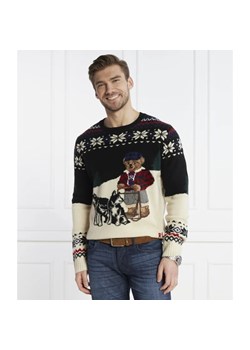 POLO RALPH LAUREN Wełniany sweter | Regular Fit ze sklepu Gomez Fashion Store w kategorii Swetry męskie - zdjęcie 166669605