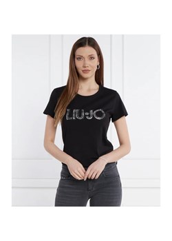 Liu Jo T-shirt | Regular Fit ze sklepu Gomez Fashion Store w kategorii Bluzki damskie - zdjęcie 166669629