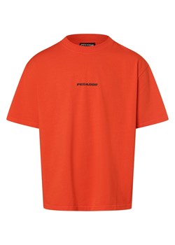 PEGADOR T-shirt męski Mężczyźni Bawełna pomarańczowy jednolity ze sklepu vangraaf w kategorii T-shirty męskie - zdjęcie 166671577