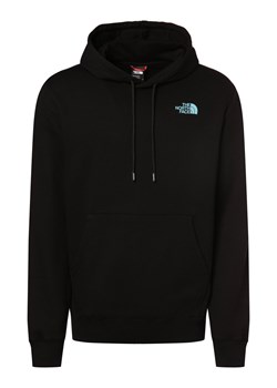 The North Face Męska bluza z kapturem Mężczyźni Bawełna czarny jednolity ze sklepu vangraaf w kategorii Bluzy męskie - zdjęcie 166671588