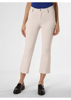 MAC Spodnie Kobiety écru wypukły wzór tkaniny ze sklepu vangraaf w kategorii Spodnie damskie - zdjęcie 166671646