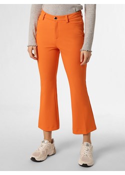 MAC Spodnie Kobiety pomarańczowy wypukły wzór tkaniny ze sklepu vangraaf w kategorii Spodnie damskie - zdjęcie 166671647