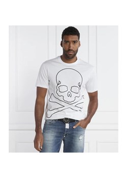 Philipp Plein T-shirt Skull&Bones | Regular Fit ze sklepu Gomez Fashion Store w kategorii T-shirty męskie - zdjęcie 166678558