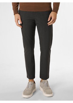Selected Spodnie Mężczyźni Sztuczne włókno szary wzorzysty ze sklepu vangraaf w kategorii Spodnie męskie - zdjęcie 166684197