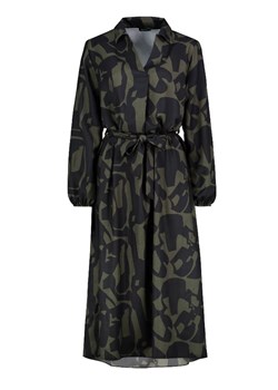 Sublevel Sukienka koszulowa w kolorze oliwkowo-czarnym ze sklepu Limango Polska w kategorii Sukienki - zdjęcie 166687766
