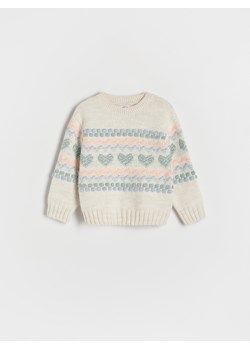 Reserved - Wzorzysty sweter - wielobarwny ze sklepu Reserved w kategorii Bluzy i swetry - zdjęcie 166689359