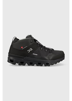 On-running buty Cloudtrax Waterproof męskie kolor czarny ze sklepu ANSWEAR.com w kategorii Buty trekkingowe męskie - zdjęcie 166689847